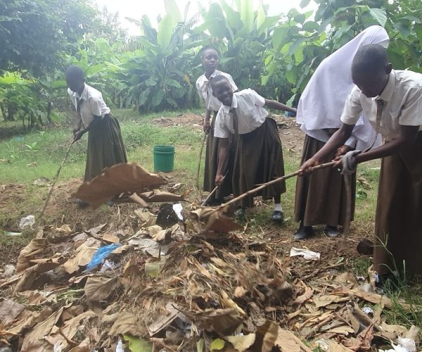 This week, our students from Kilimanjaro Secondary School learned about the importance of caring (2)