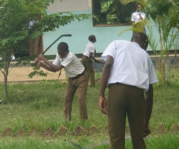 This week, our students from Kilimanjaro Secondary School learned about the importance of caring